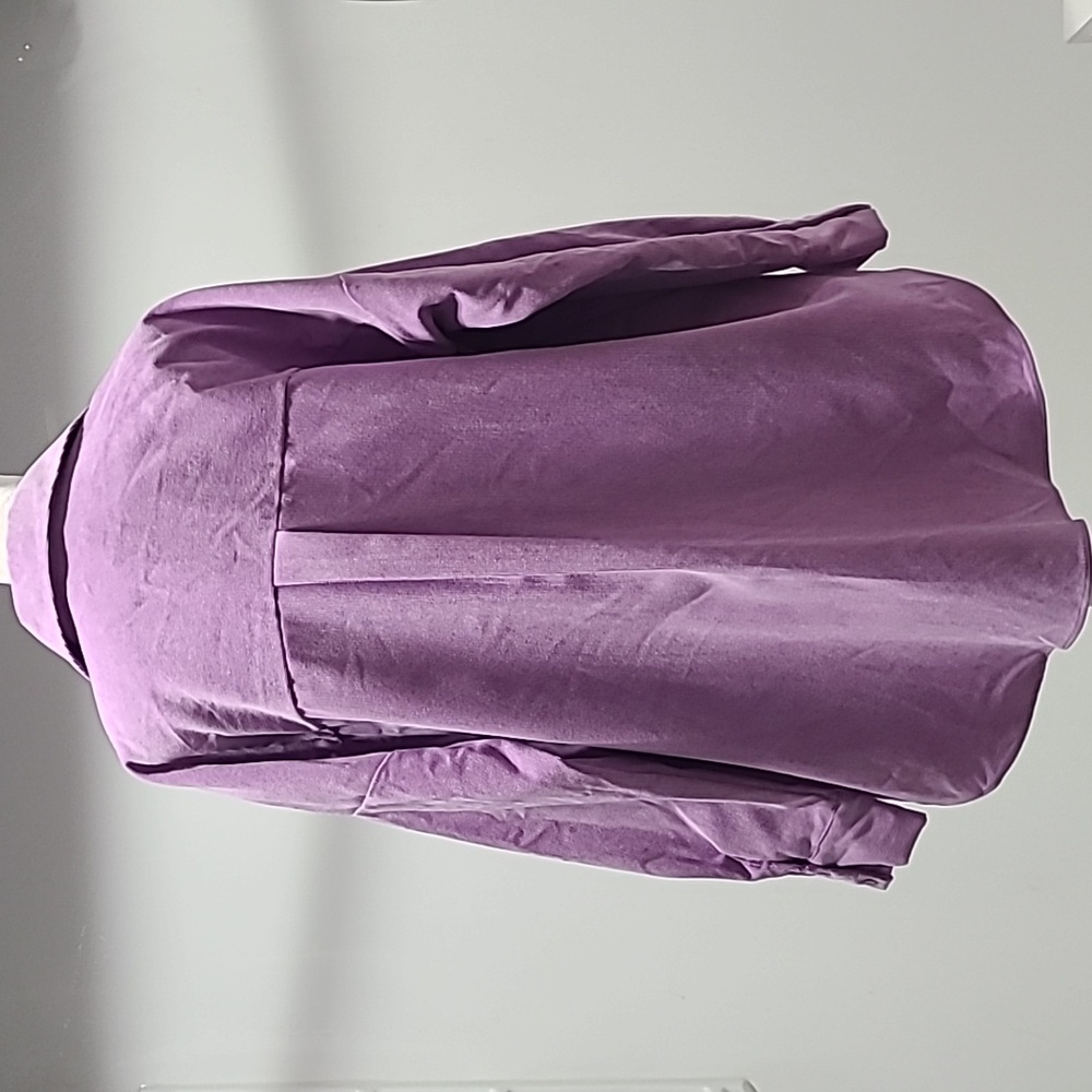ZARA Corduroy Oversized Jacket Shirt light purple Size XS New